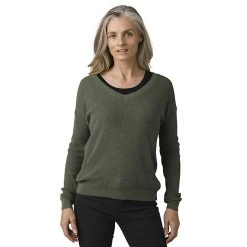 PrAna W MILANI V-NECK SWEATER Hoodies & Sweaters