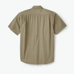 Filson Corp Shirts M Washed SS Feather Cloth Shirt