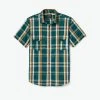 Filson Corp Shirts M Washed SS Feather Cloth Shirt
