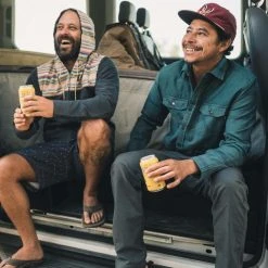 Howler Brothers M QUINTANA QUILT FLANNEL Shirts