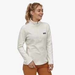 Patagonia Inc Hoodies & Sweaters W MICRO D 1/4 ZIP