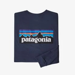 Patagonia Inc Shirts M L/S P-6 LOGO RESPONSIBILI-TEE