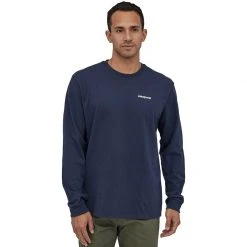 Patagonia Inc Shirts M L/S P-6 LOGO RESPONSIBILI-TEE