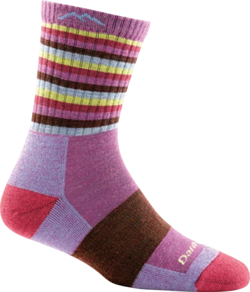 Darn Tough Socks W Stripes Micro Crew