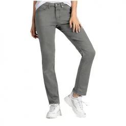 Dish & Du/er W NO SWEAT PANT SLIM STRAIGHT Pants