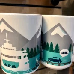Jen Colburn Design MISSED FERRY MUG Wildernest Goods & Gifts