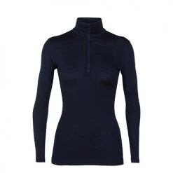 Icebreaker Baselayers W OASIS LS ZIP